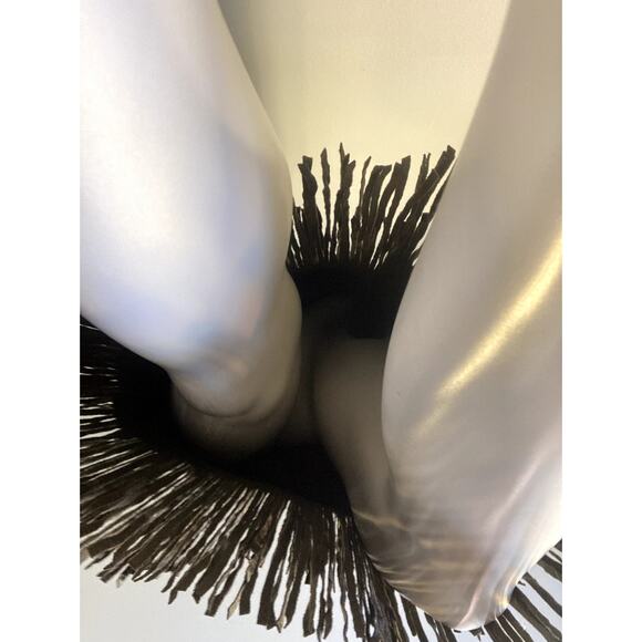 Joyfolie Brown Fringe Midi Skirt - Picture 8 of 16